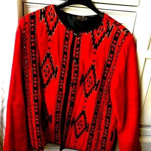 Stunning red jacket